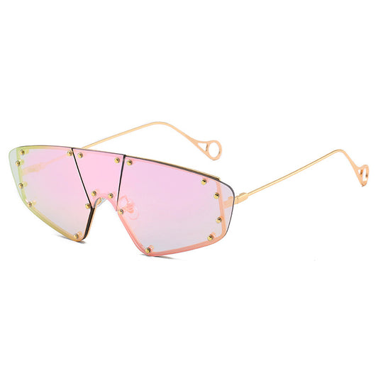 TRANSLUCENT SHIELD SUNGLASSES